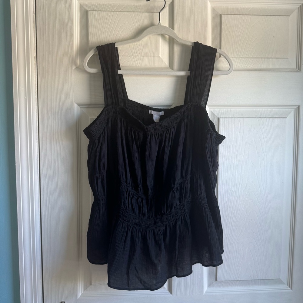 H&M Black Sleeveless Tank Top
